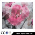 2015 Новый стиль Мода длинный розовый цветок платок Шарф Wrap леди шифон шарфы